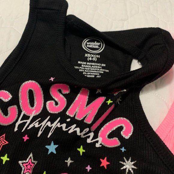 Girls Shorts and three tank tops bundle size 4-5 - Picture 5 of 6